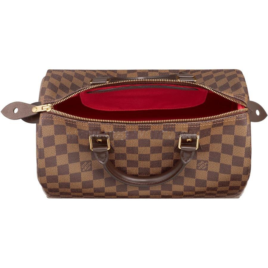 AAA Replica Louis Vuitton Speedy 30 Damier Ebene Canvas N41531 Handbags On Sale - Click Image to Close